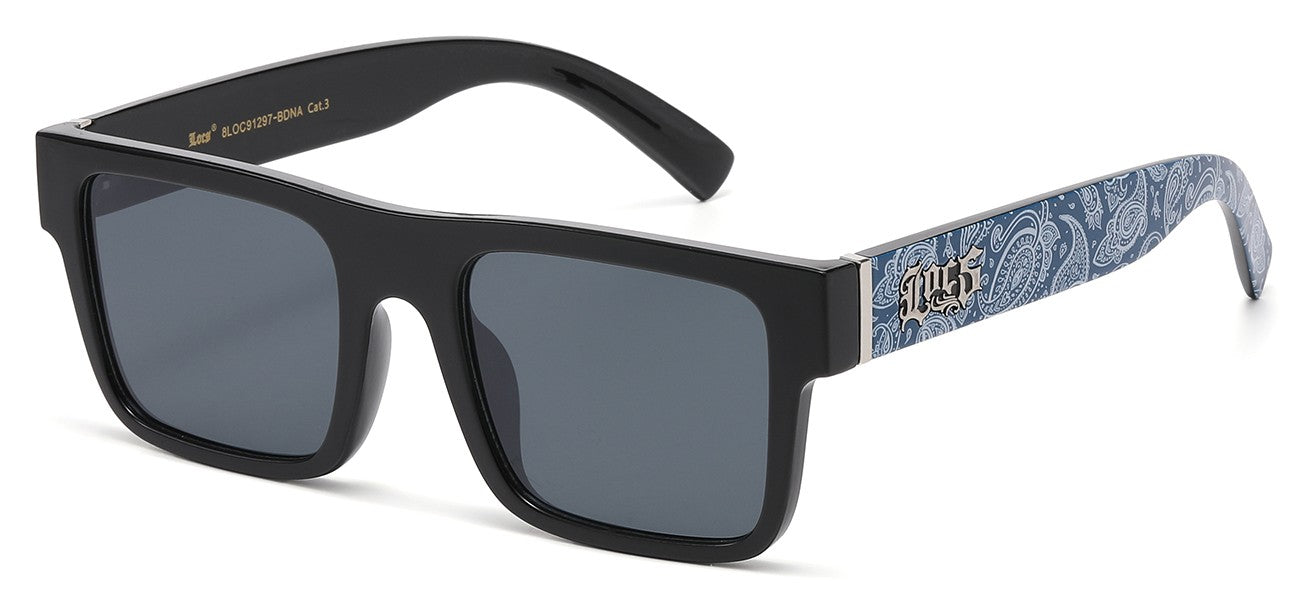 Locs Bandana Print Shades locs91297-bdna