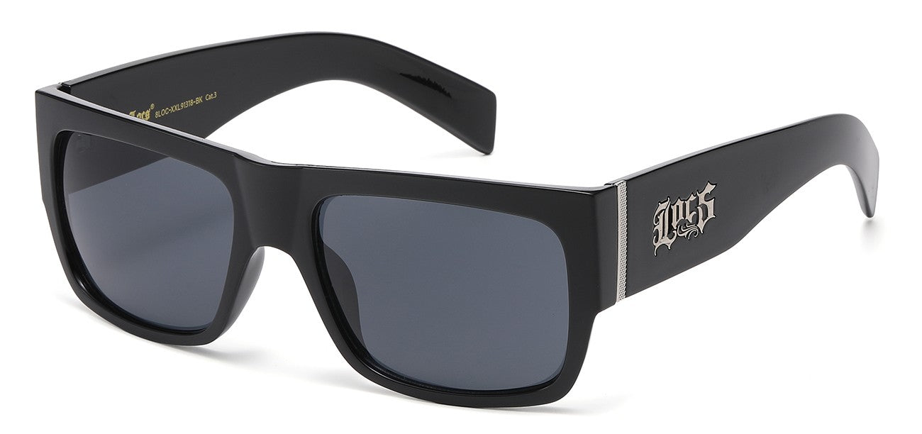 Locs Urban Edge Sunglasses loc-xxl91318-bk