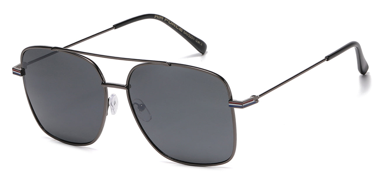 Air Force Square Metallic Aviator av5201