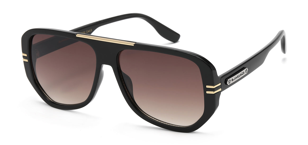 Biohazard Thick Frame Sunglasses bz66320