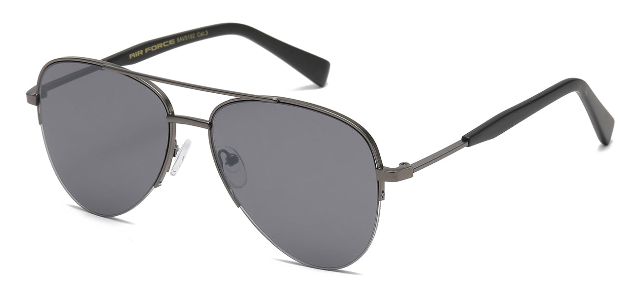 Air Force Semi-Rimless Aviator av5192