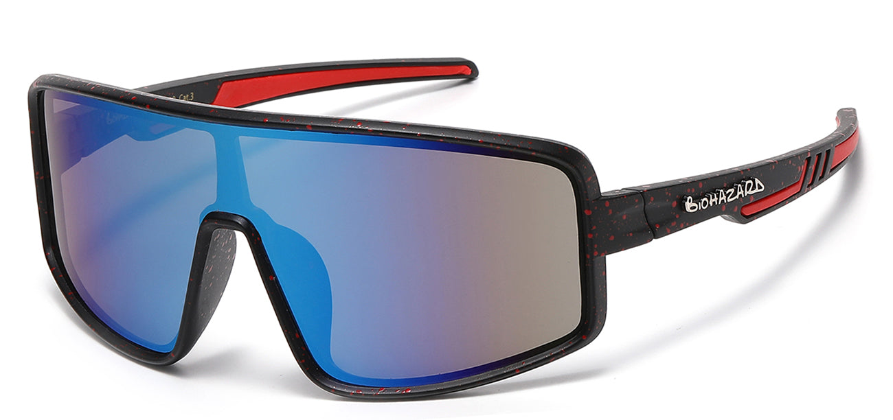 Biohazard Mirror Shield Shades bz66330