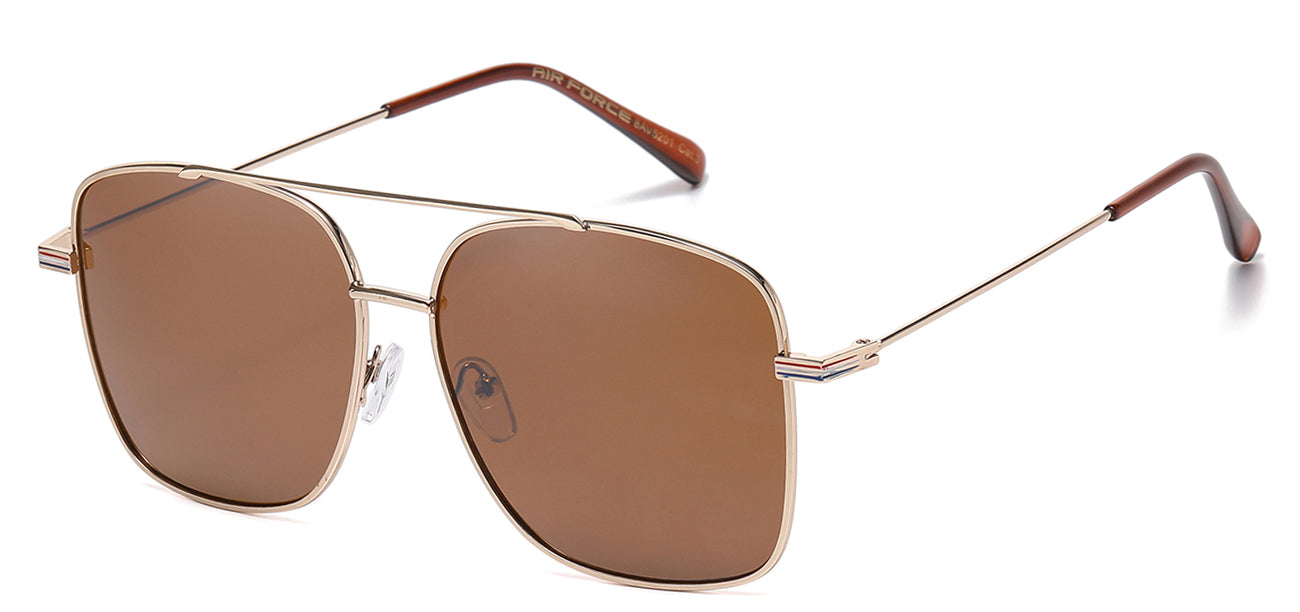 Air Force Square Metallic Aviator av5201