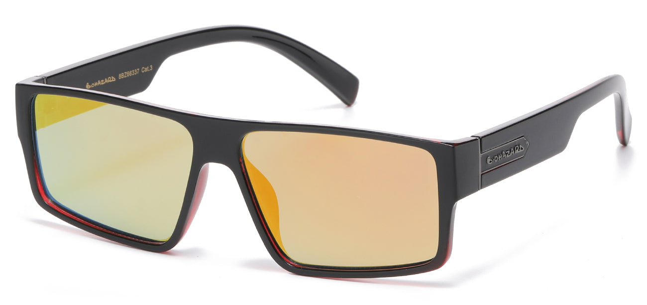 Biohazard Neon Edge Square Sunglasses bz66337