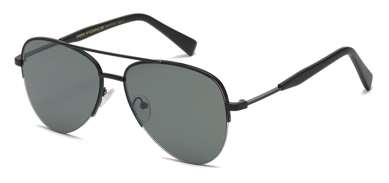 Air Force Semi-Rimless Aviator av5192