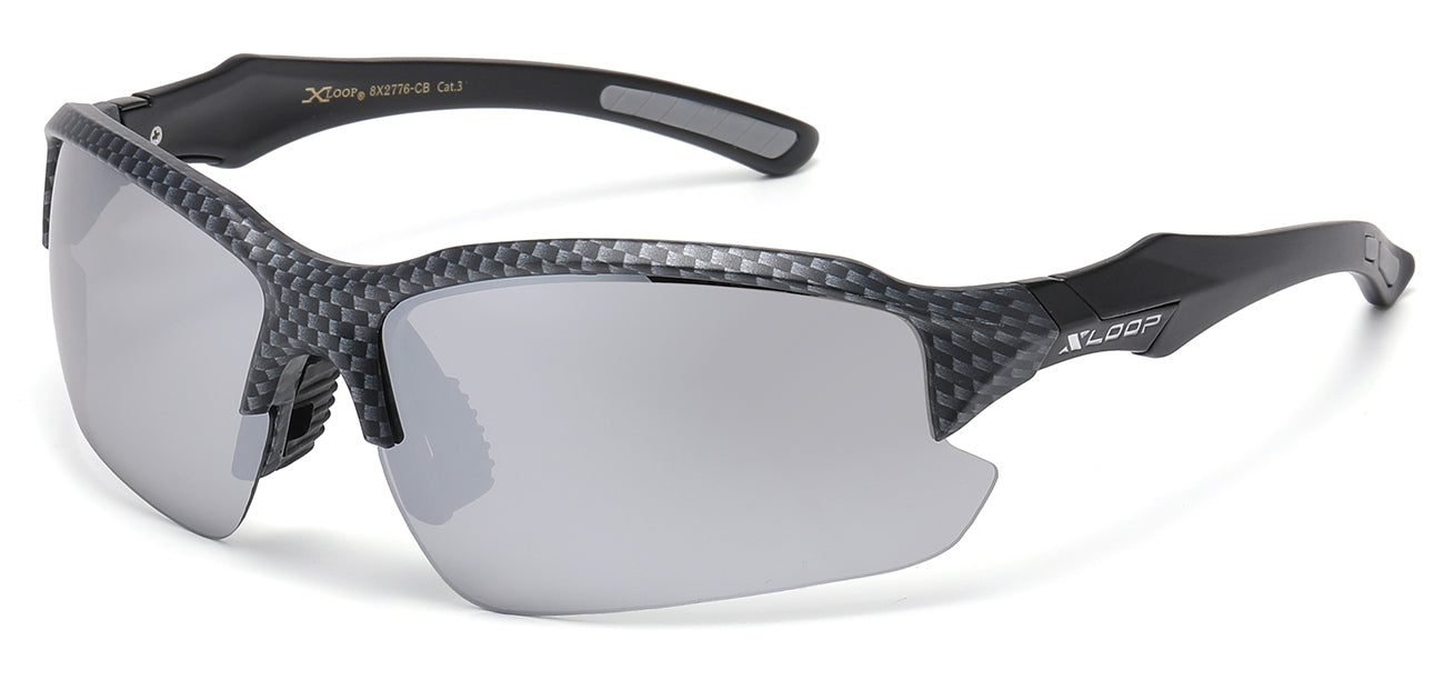 Xloop Sports Carbon Print Sunglasses x2776-cb