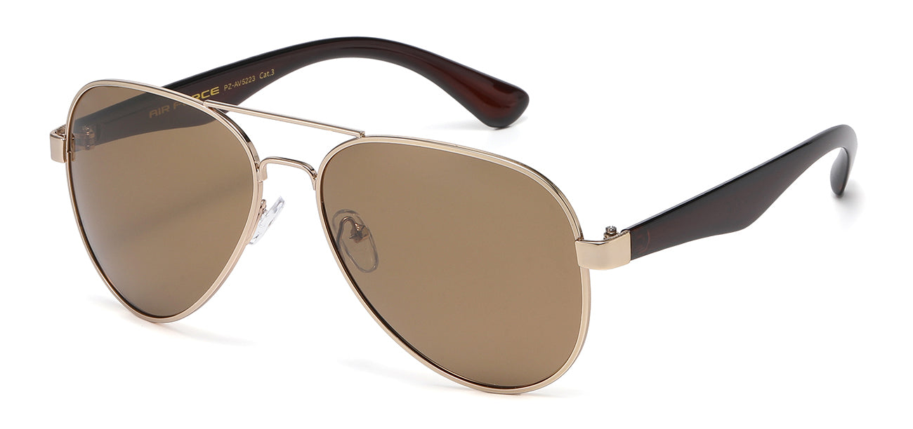 Polarized Metallic Teardrop Aviator pz-av5223