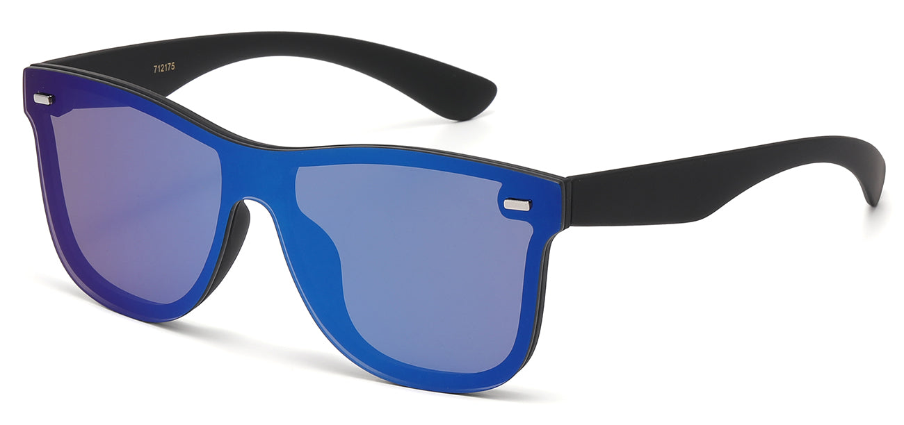 Classic Panel Lens Square Sunglasses 712175