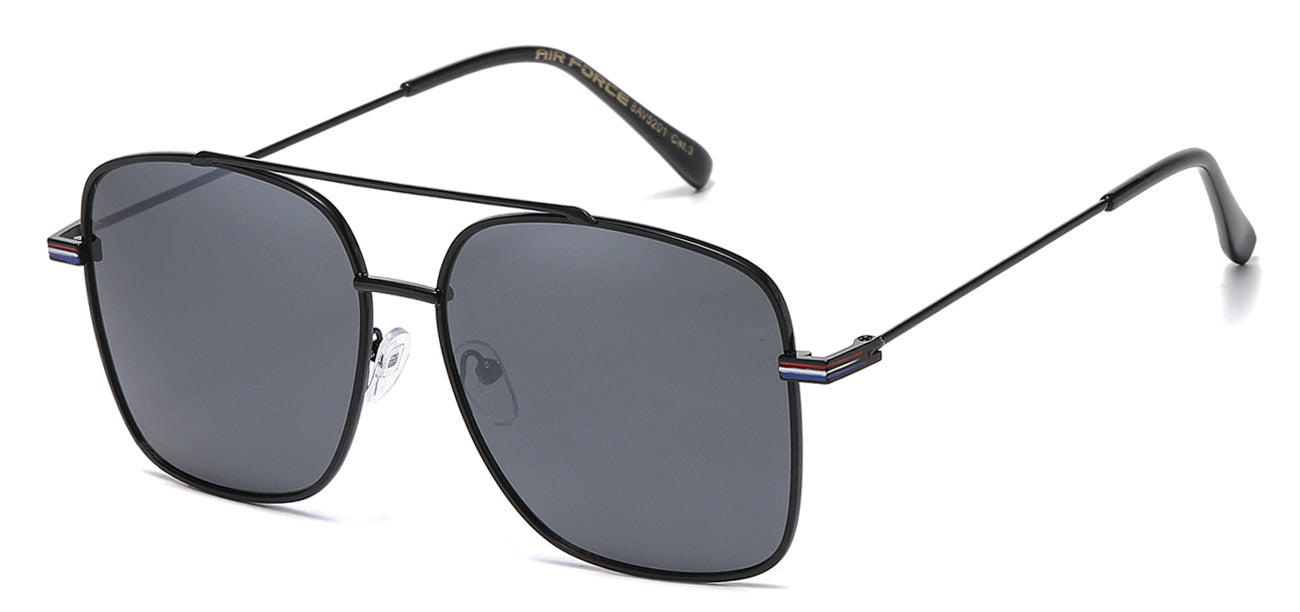Air Force Square Metallic Aviator av5201