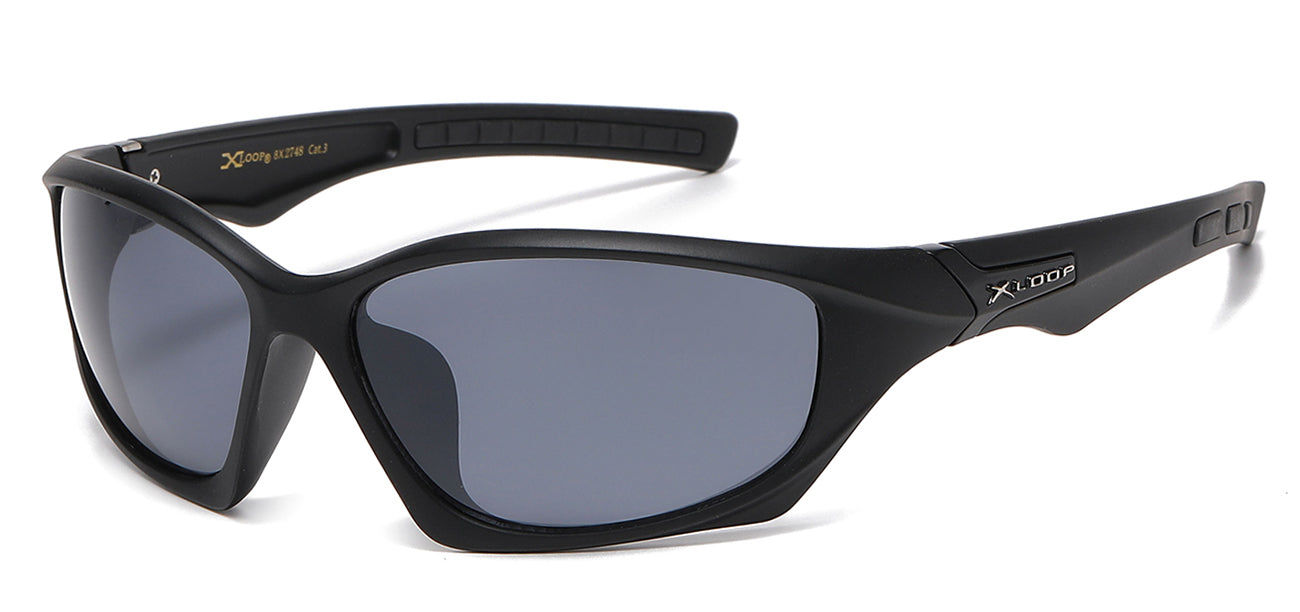 Xloop Sporty Wraparound Sunglasses x2748
