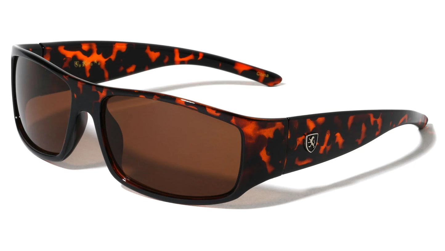 Khan Wide Rectangular Frame Sunglasses 8kn-p7024