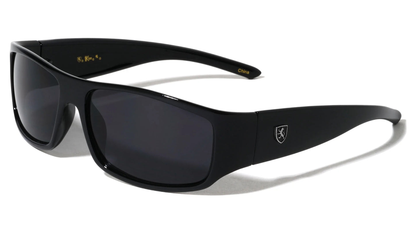 Khan Wide Rectangular Frame Sunglasses 8kn-p7024