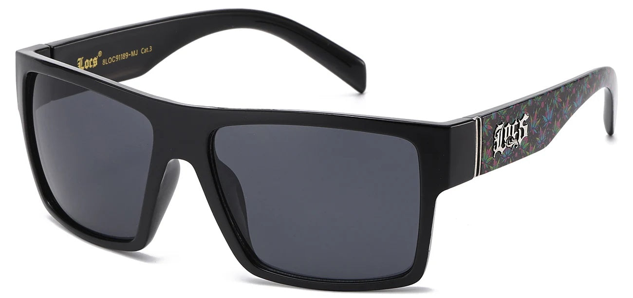 Locs Square Sunglasses loc91189-mj