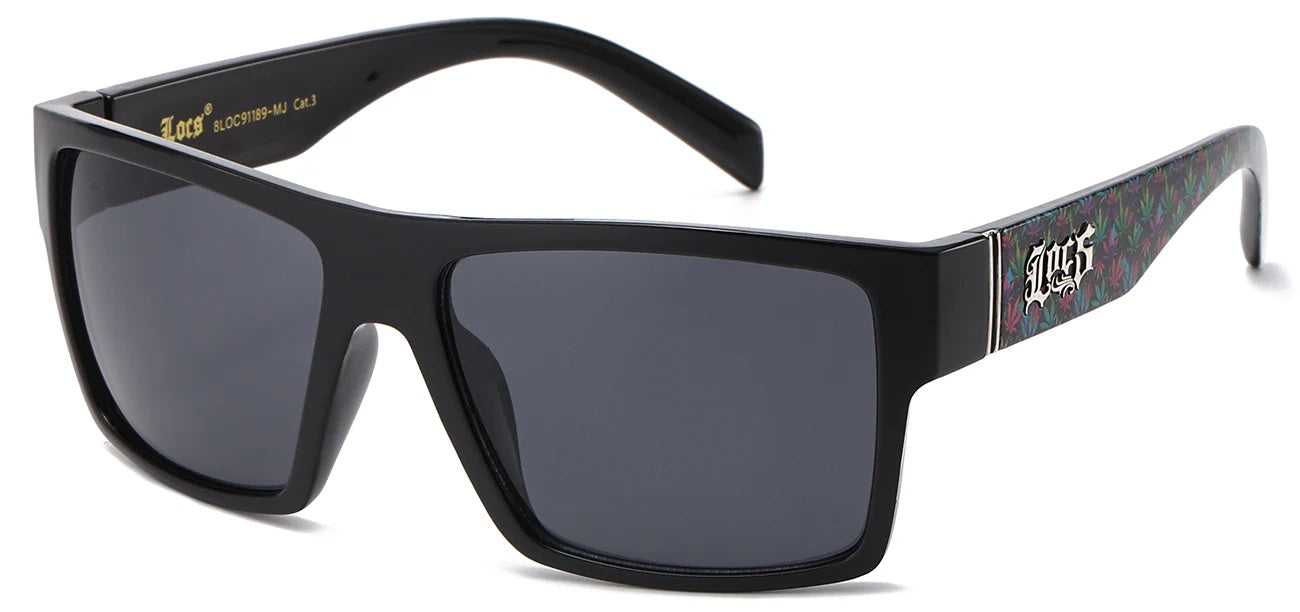 Locs Square Sunglasses loc91189-mj