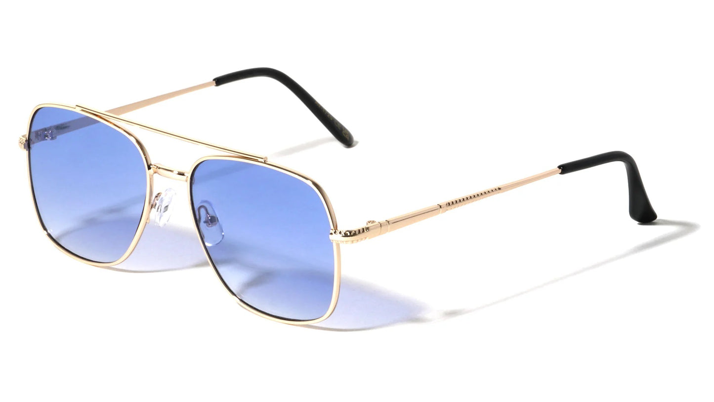 Slim Frame Square Aviators Sunglasses av-1729
