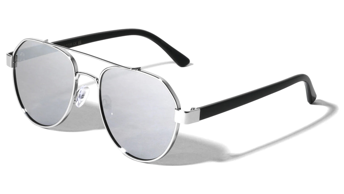 Modern Geometric Aviator Sunglasses av-1730