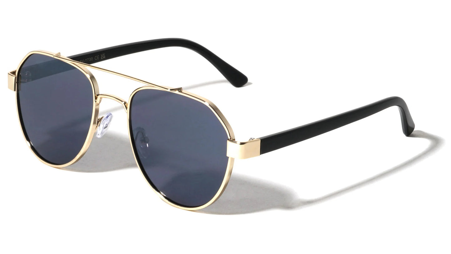 Modern Geometric Aviator Sunglasses av-1730