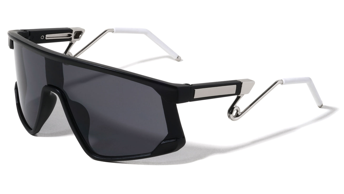 Color Mirror Lens Shield Shades bp2073-cm