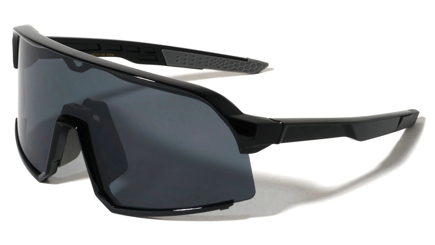 Semi- Rimless Color Mirror Shield bp0314-cm