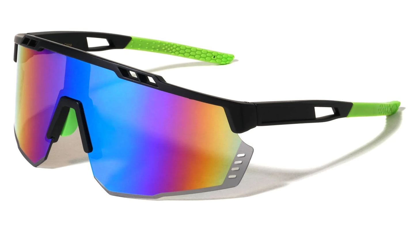 Color Mirror Shield Sunglasses bp0315-cm