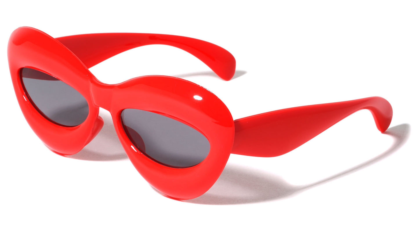 Kids Lips Shaped Sunglasses k910-inflated