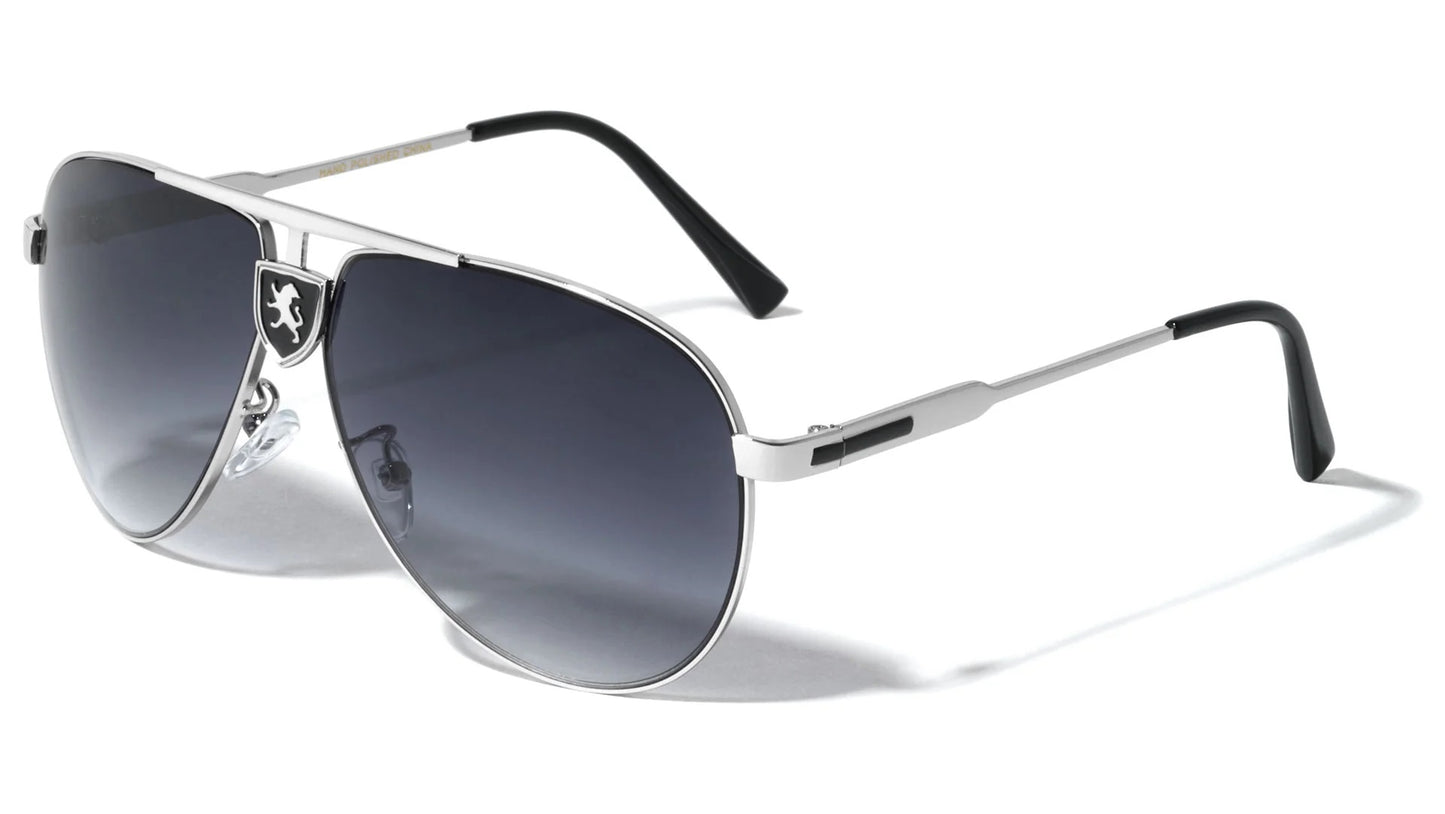 Khan Front Large Logo Aviator kn-m21010