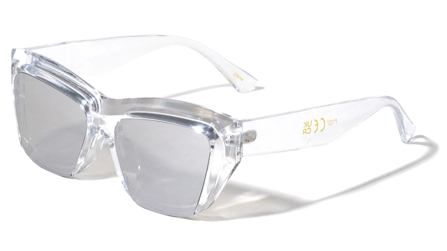 Crystal Color Cat Eye Frame Sunglasses p1037