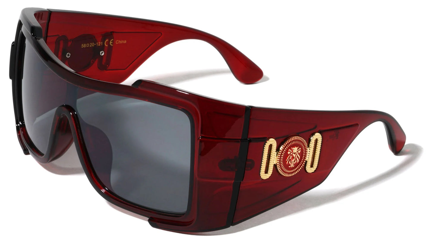 Oversized One Piece Shield Lens p1044-lh