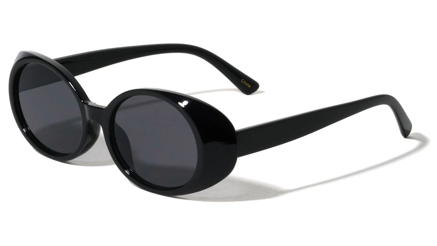 Fashion Retro Oval Sunglasses p1050