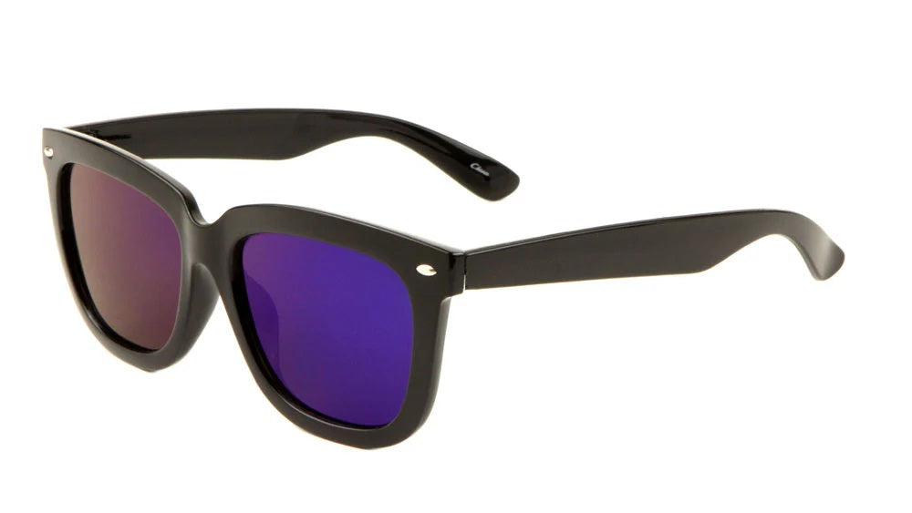 Classic Color Mirror Lens Sunglasses w-698-cm