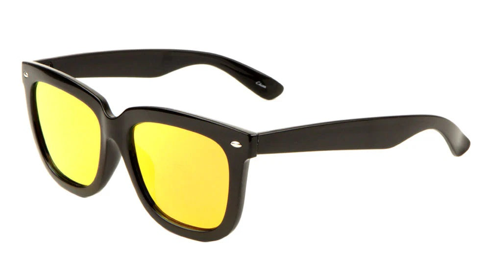 Classic Color Mirror Lens Sunglasses w-698-cm