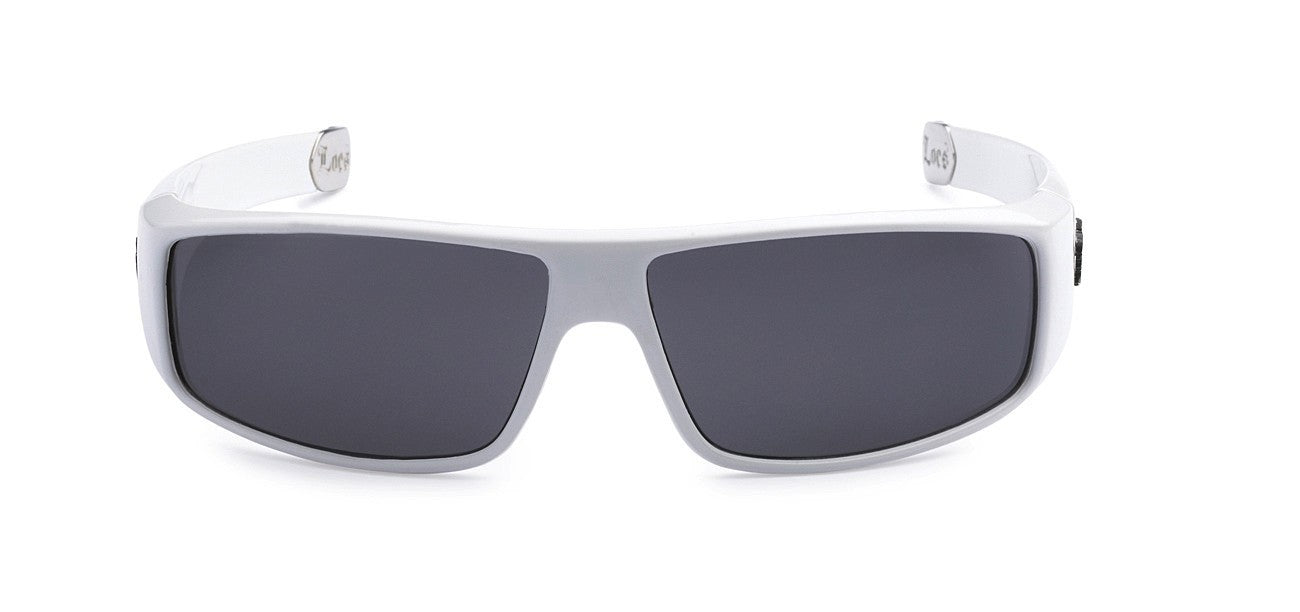 Locs All White Sunglasses loc9035-wht