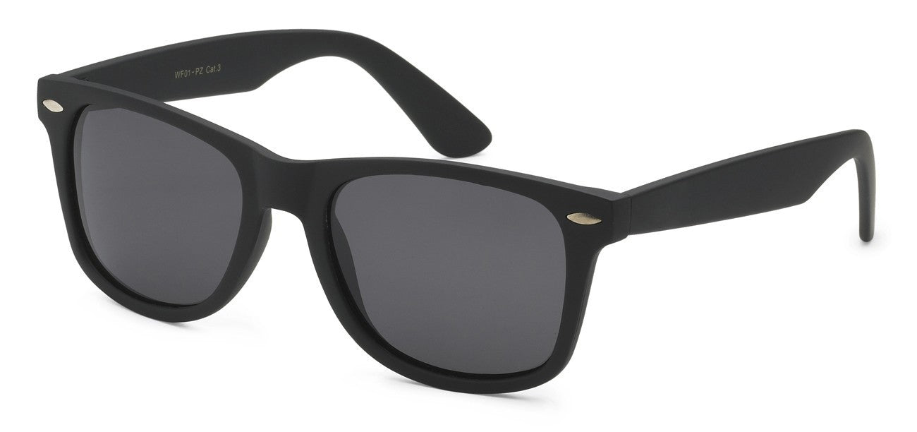 Retro Classic Polarized Matte Black pz-wf01-mb