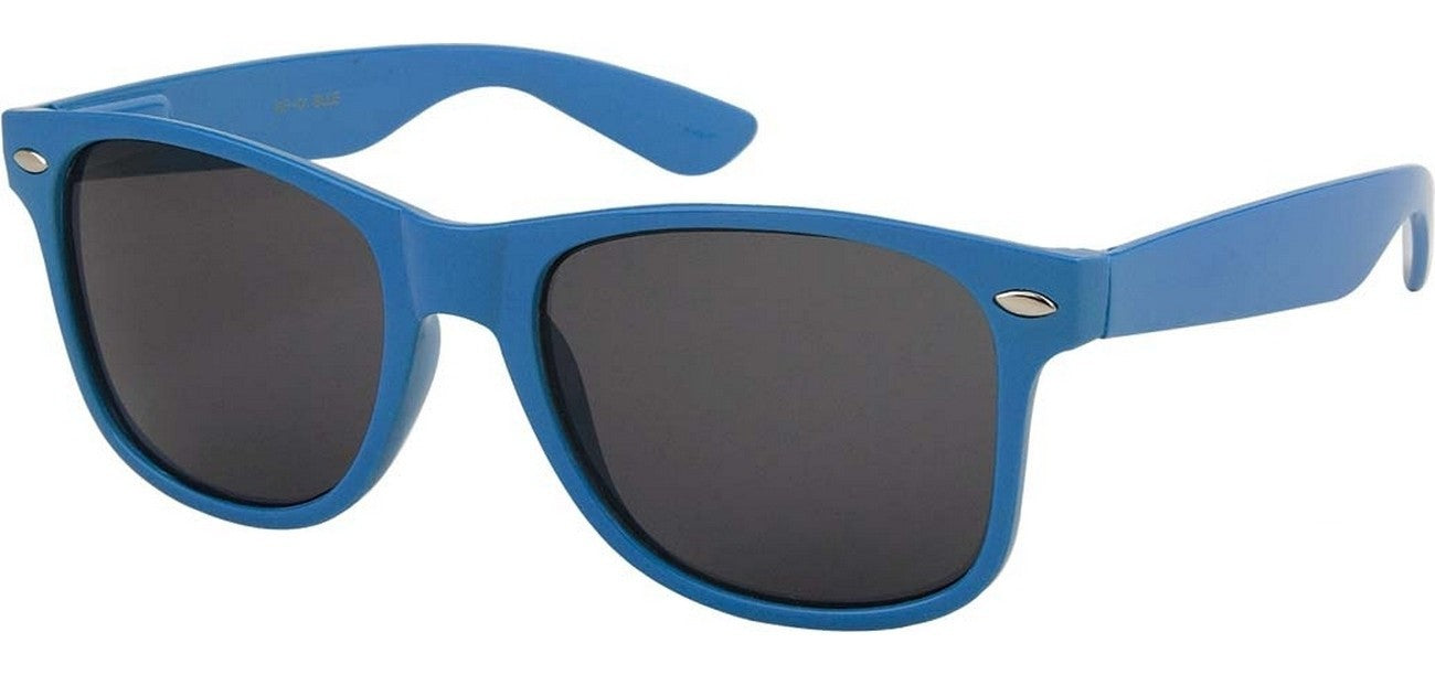 Blue Retro Classic Sunglasses wf01-blue