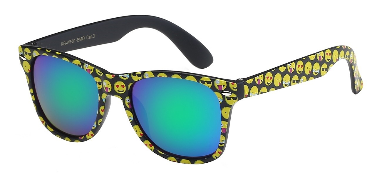 Kids Retro Classic Emoji Sunglasses kg-wf01-emo