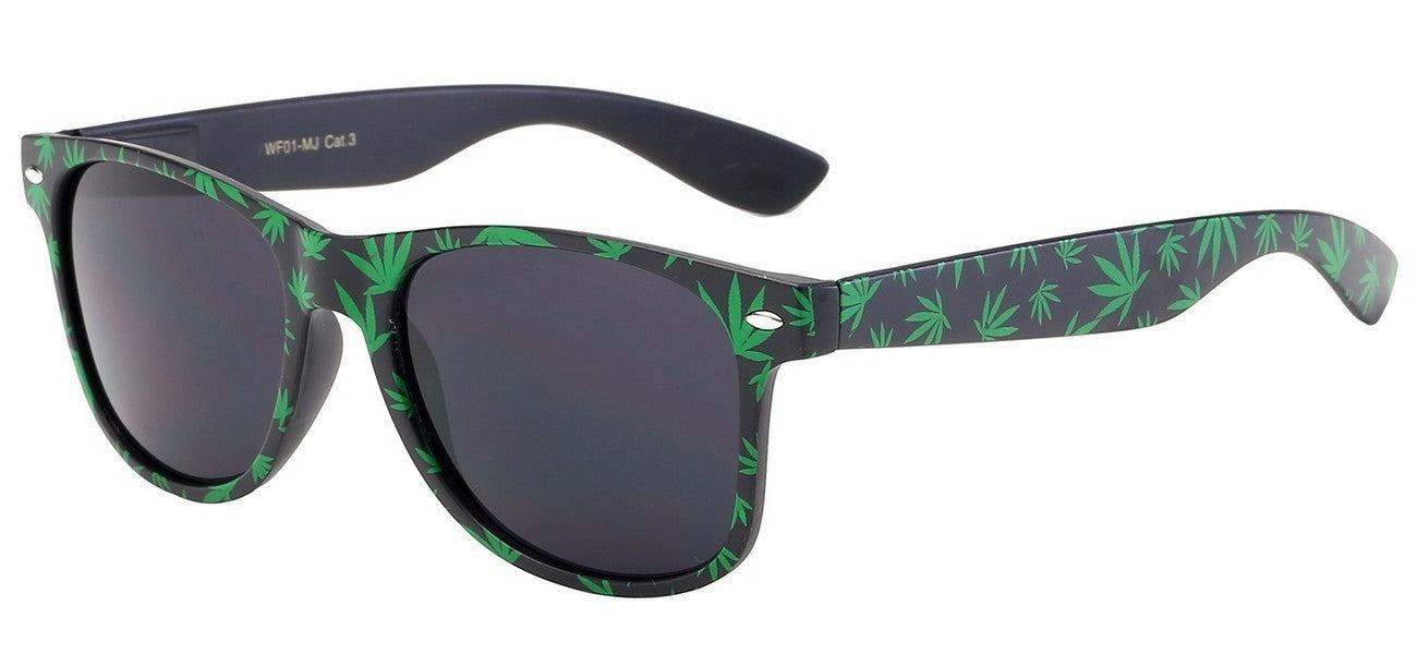 Retro Classic Cannabis Leaf wf01-mj