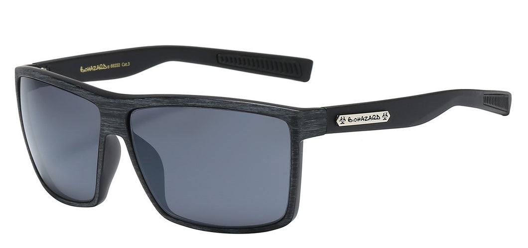 Biohazard Square Frame Sunglasses bz66252