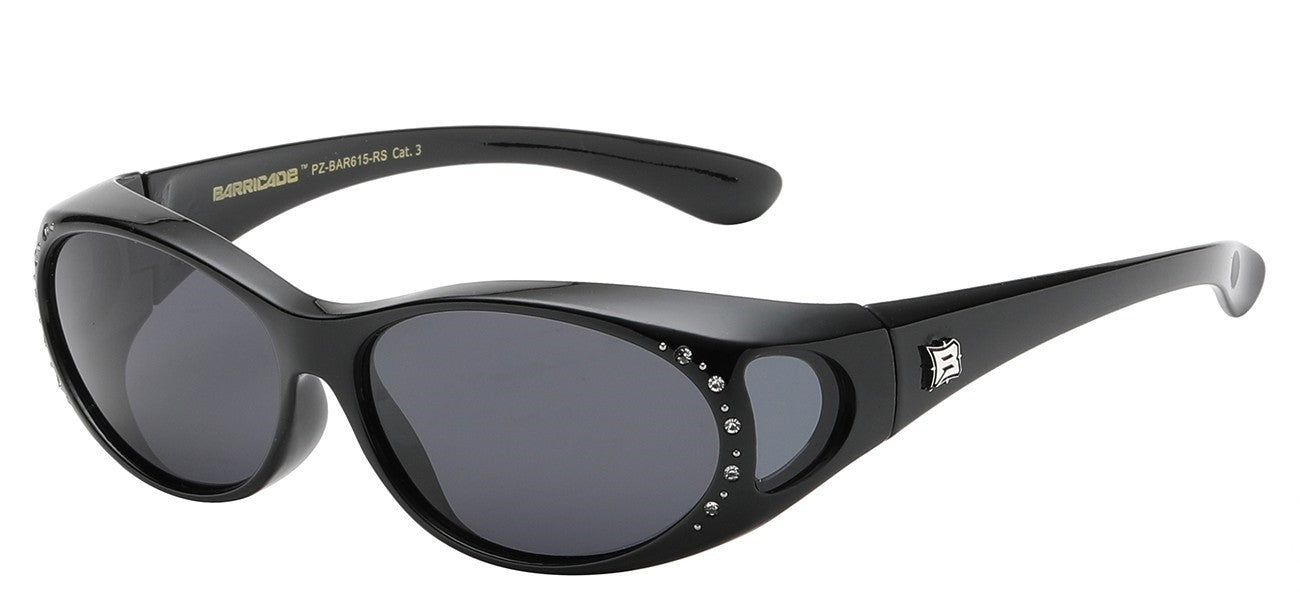 Polarized Fit Over Rhinestone pz-bar615-rs