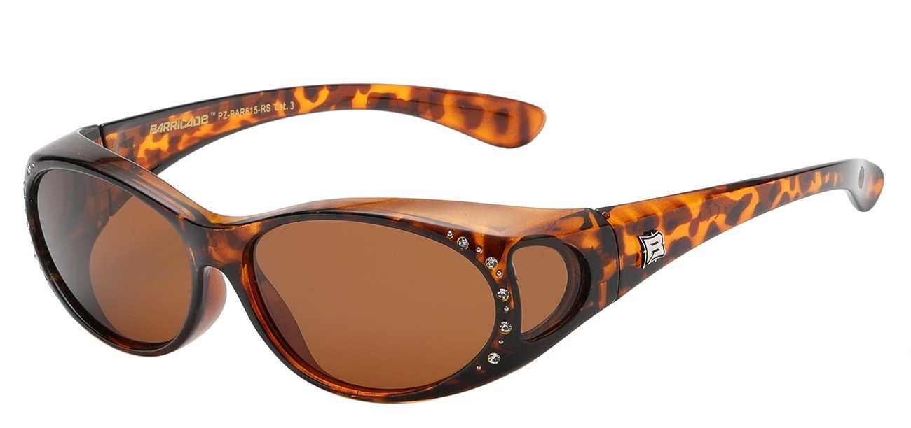 Polarized Fit Over Rhinestone pz-bar615-rs