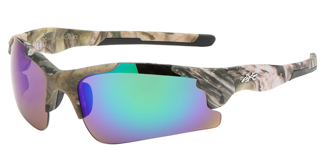 Xloop Semi Rimless Sunglasses x3624-camo