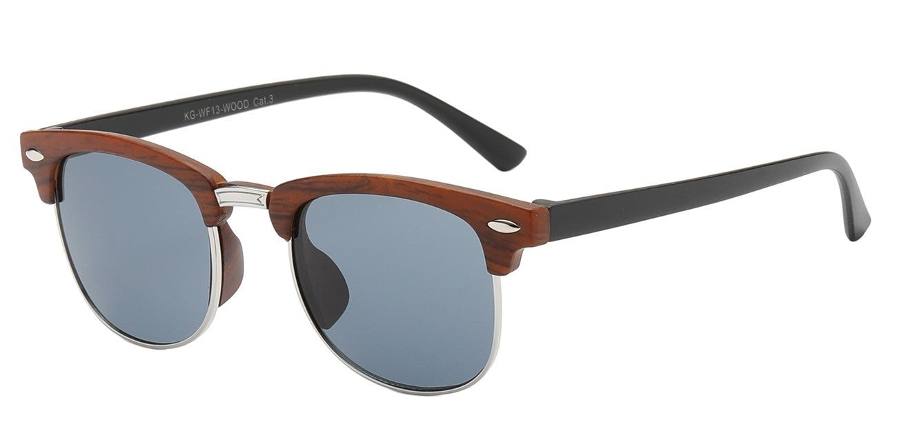 Kids Retro Classic Wood Grain Print kg-wf13-wood