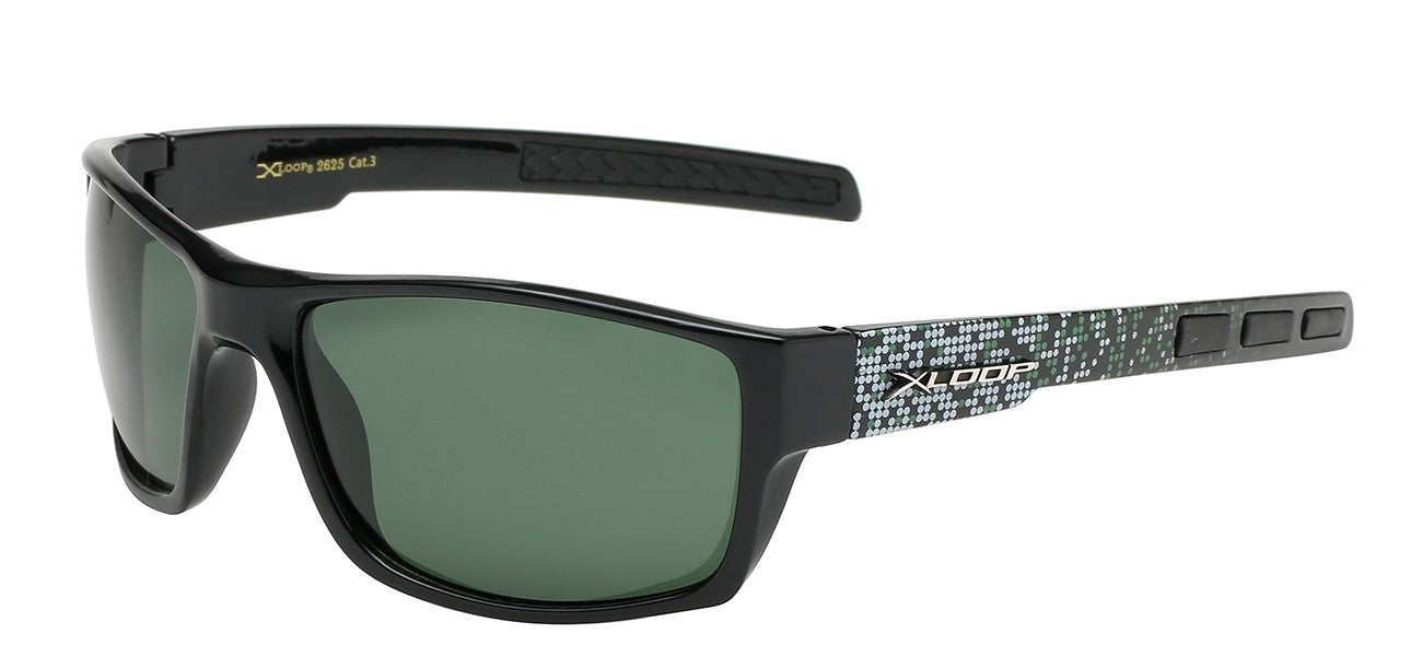 Polarized Xloop Sports Wrap Shades pz-x2625