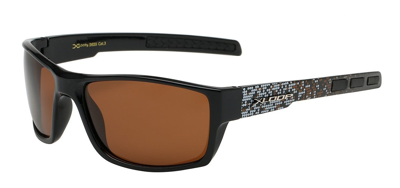 Polarized Xloop Sports Wrap Shades pz-x2625