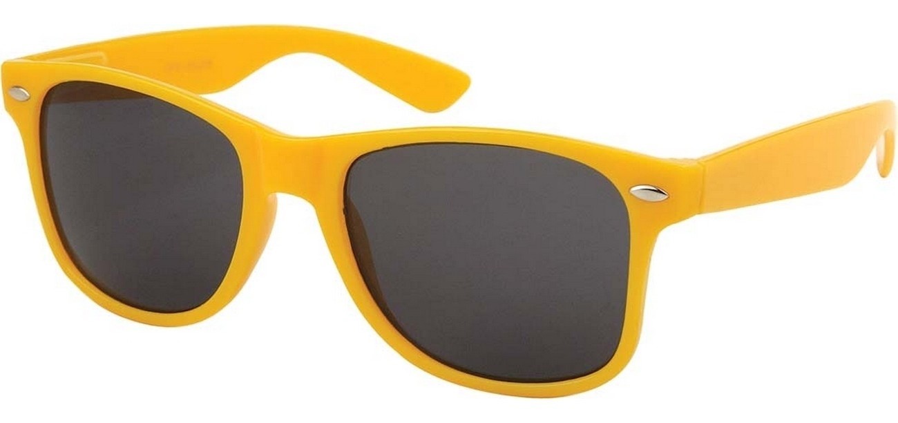 Retro Classic Yellow Sunglasses wf01-yellow