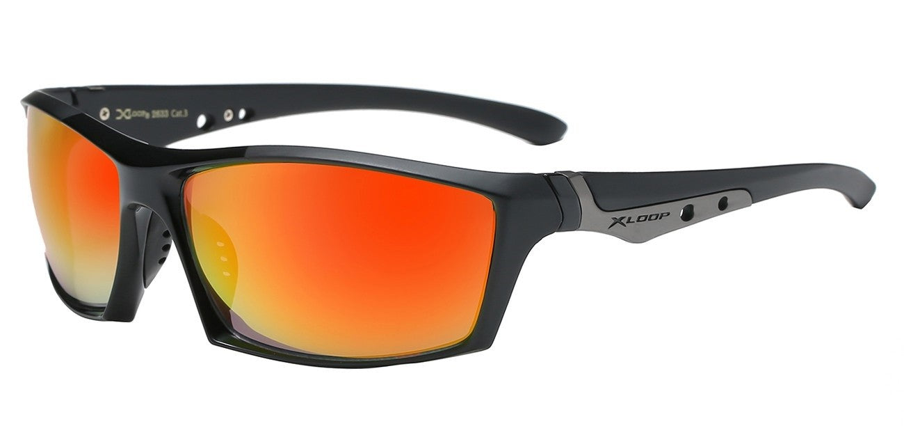 Xloop Square Athletic Wrap Shades x2633