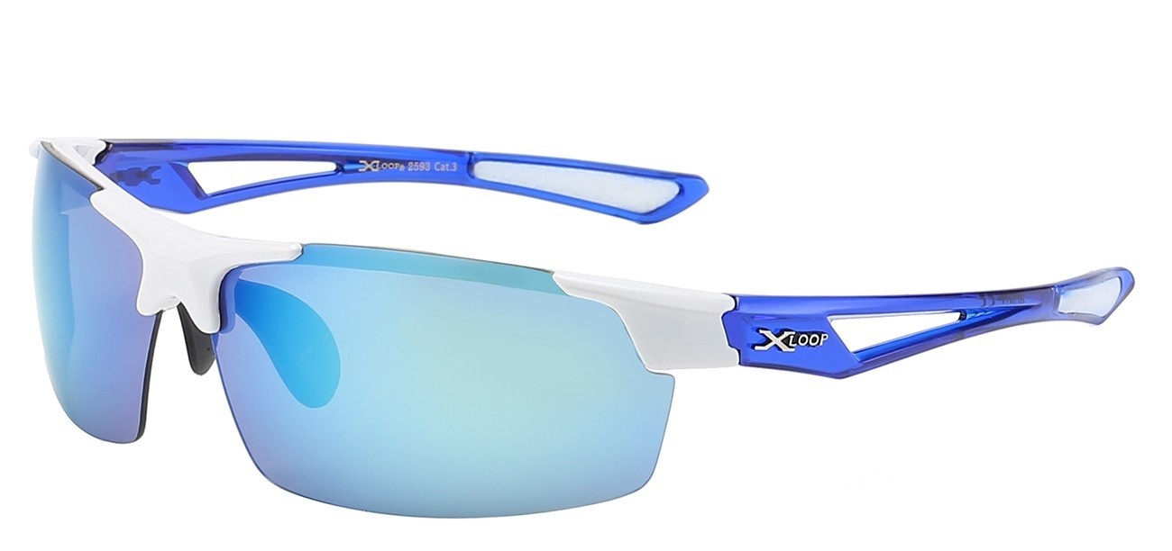 XLoop Semi Rimless Wrap Shades x2593
