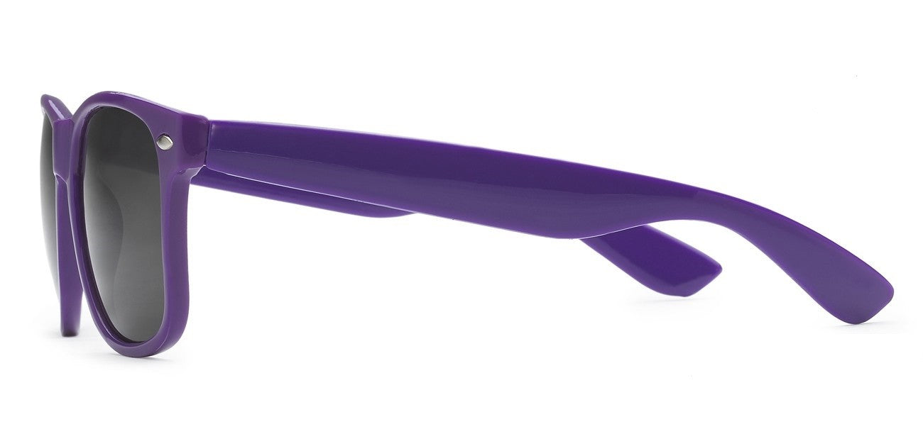 Retro Classic Purple Frame Sunglasses wf01-purple