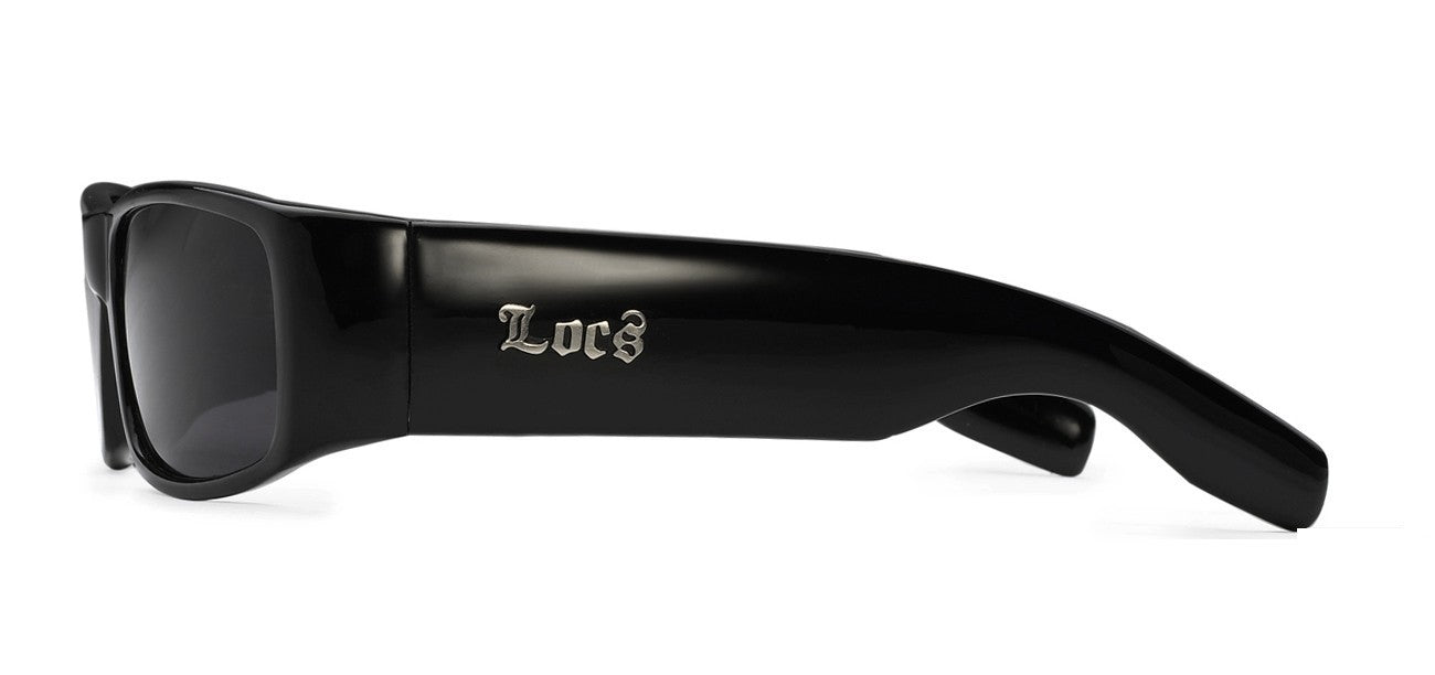Locs Polished Black Sunglasses loc91263-bk