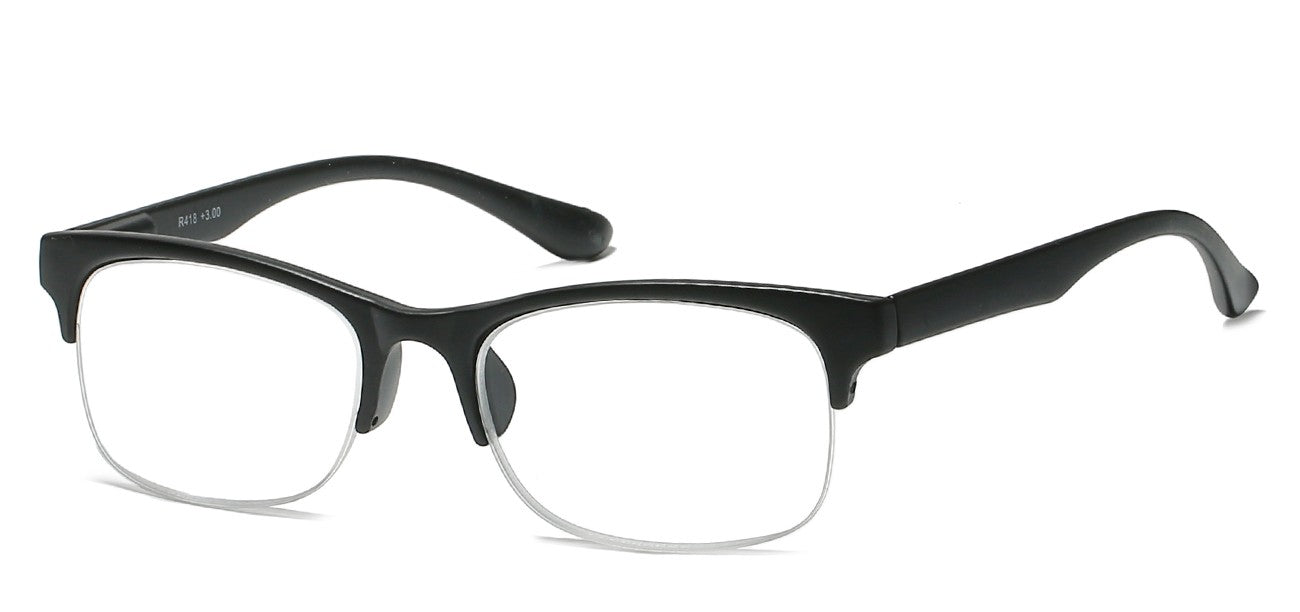 Readers Semi Rimless Frame r418-asst