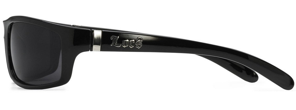 Locs All Black Sunglasses loc9025-bk